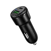 شارژر فندکی فست شارژ ماشین تایپ سی 38 وات مک دو دو ، مدل CC-5970 - مشکی