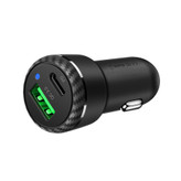 شارژر فندکی فست شارژ ماشین تایپ سی 38 وات مک دو دو ، مدل CC-5970 - مشکی
