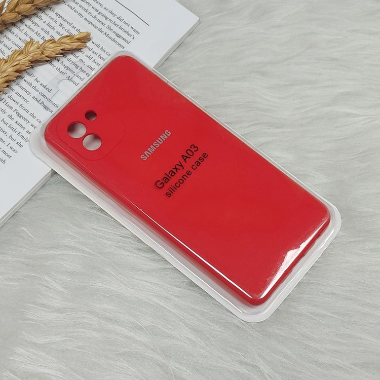 قاب سیلیکونی اورجینال سامسونگ A03